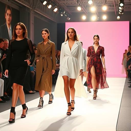 D√©fil√© de mode lors de la Fashion Week √† Paris